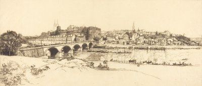 アンジェ - パノラマ ビュー アンジェ - パノラマ ビュー、1912 年。 作： Auguste Lepere