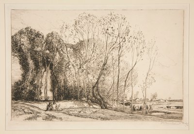 美しい朝 作： Auguste Lepere