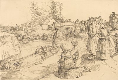 ヴァンデーン湿地の埋葬 ヴァンデーン湿地の埋葬、1901年。 作： Auguste Lepere