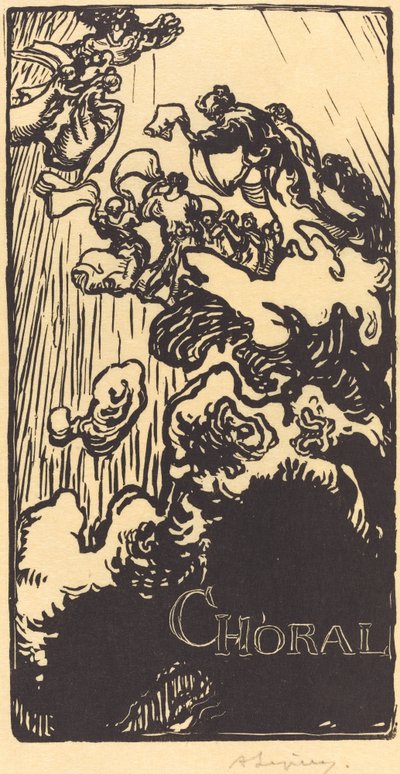 合唱 作： Auguste Lepere