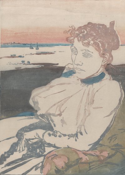 回復期、ルペール夫人、1892 年。 作： Auguste Lepere