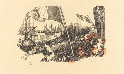 献身ページ 作： Auguste Lepere