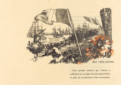 献身ページ 作： Auguste Lepere