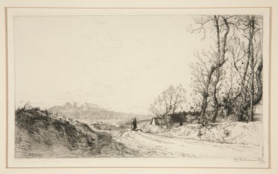 Derni?res feuilles (Vend?e) (最後の葉 [Vendee]) 作： Auguste Lepere