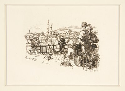園芸 作： Auguste Lepere