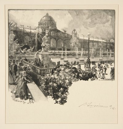 パレス オブ リベラル アーツ、外観 作： Auguste Lepere
