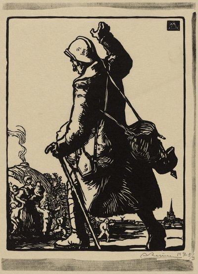 許可者 作： Auguste Lepere