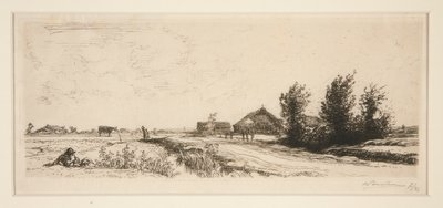 小さな牛飼い 作： Auguste Lepere