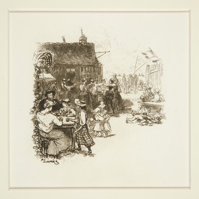 アウトドアフェスティバル 作： Auguste Lepere