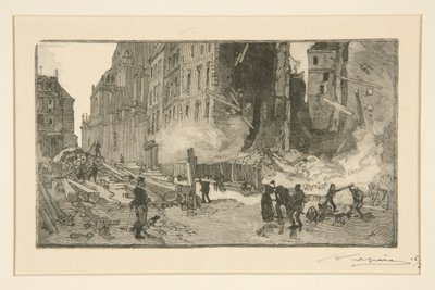 Ouvriers (労働者) 作： Auguste Lepere