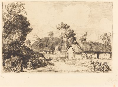 休息の娯楽 ヴァンデ 作： Auguste Lepere