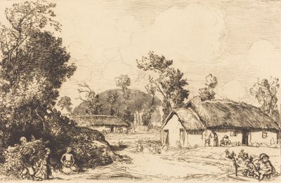 休息の娯楽、ヴァンデ 休息ゲーム、ヴァンデ。 作： Auguste Lepere