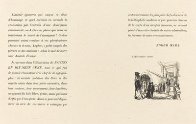 序文、1900 年発行。 作： Auguste Lepere