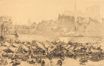 グレート・アップル・マーケット グレート・アップル・マーケット、1891年。 作： Auguste Lepere