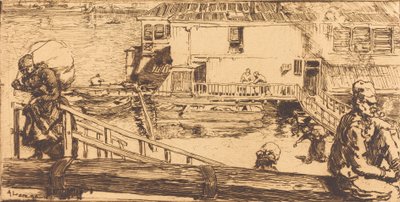 ウォッシュハウス ウォッシュハウス、1891年。 作： Auguste Lepere