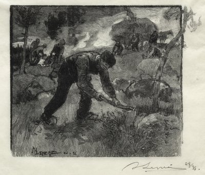 ヘザーディガーズ 作： Auguste Louis Lepère