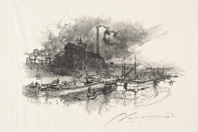 漂白 作： Auguste Louis Lepère