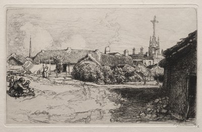 カルバリー、サン・ジャン・ド・モン 作： Auguste Louis Lepère