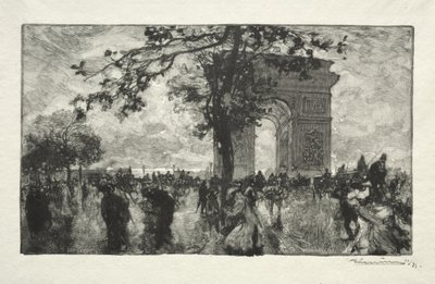 木の帰還 作： Auguste Louis Lepère
