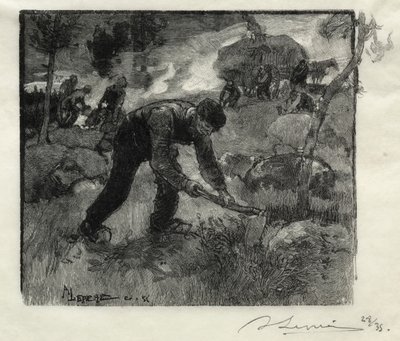 ヘザーディガーズ 作： Auguste Louis Lepère