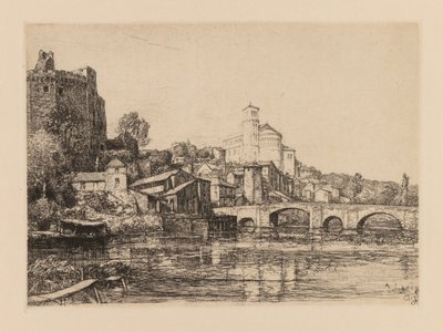 オーギュストルペール：クリッソンロワールマリティム、1909年。 作： Auguste Louis Lepère