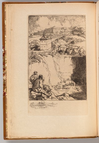 アウグストルペーレの展覧会のカタログ：フロンティスピース、1908年。 作： Auguste Louis Lepère