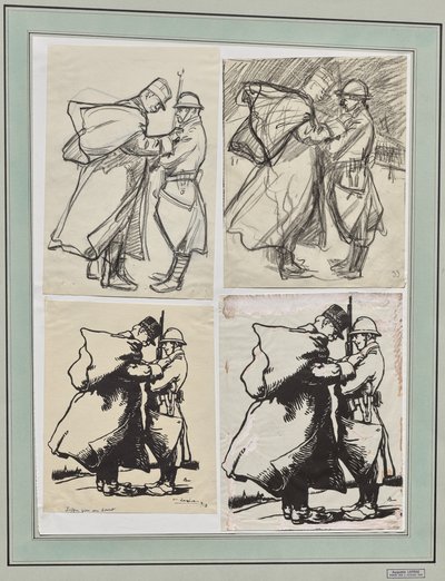 兵士の父、ジョッフル 作： Auguste Louis Lepère