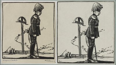 LEmpereur dAutriche、1914年。 作： Auguste Louis Lepère
