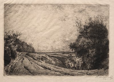 ウッソエ通り 作： Auguste Louis Lepère