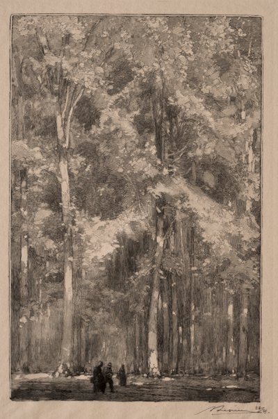 マルロット砦の交差点、ル・マタン 作： Auguste Louis Lepère