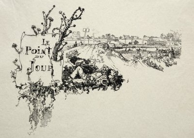 デイリーポイント 作： Auguste Louis Lepère