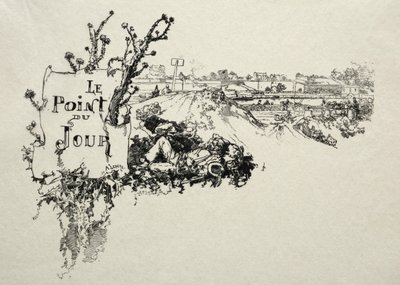 毎日のポイント。 作： Auguste Louis Lepère