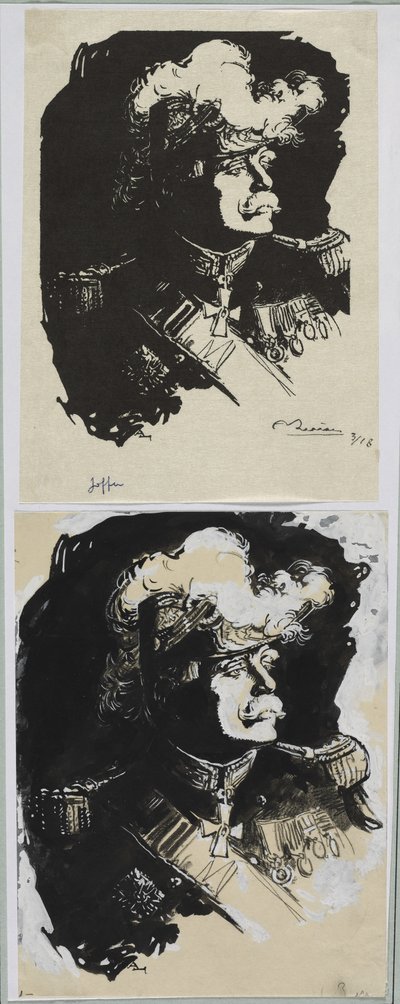 ジョッフル元帥 作： Auguste Louis Lepère
