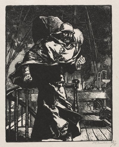 1914年の戦争。最初のシリーズ。 1915年、怒りのウィリアム皇帝。 作： Auguste Louis Lepère