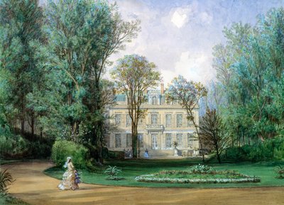 ホテルレインボー、シャンゼリゼ大通り、57パリ通り、1868（紙、トイレ付き） 作： Auguste Paul Charles Anastasi