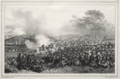 1835 年のアルバム: 正方形の凹型... 作： Auguste Raffet