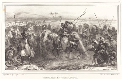 田舎の十字軍 作： Auguste Raffet