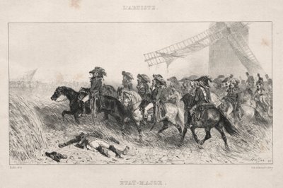 無題、1837年。 作： Auguste Raffet