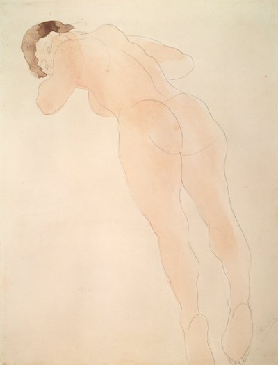 ヌード、1900年から1908年。 作： Auguste Rodin