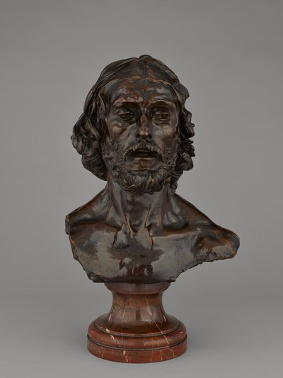 洗礼者ヨハネの胸像、1886 作： Auguste Rodin