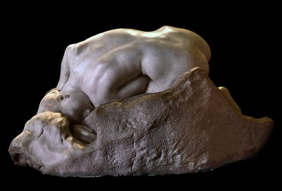 オーギュスト・ロダン（1840-1917）のダナイド彫刻 19世紀 パリ、ロダン美術館 作： Auguste Rodin