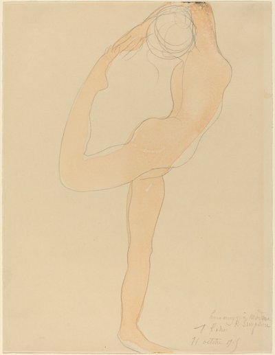 ダンシングフィギュア 作： Auguste Rodin