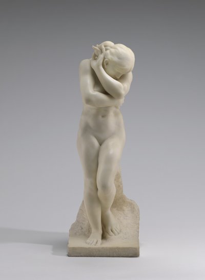 イブ、モデル c. 1881 年、18901891 と刻まれています。 作： Auguste Rodin