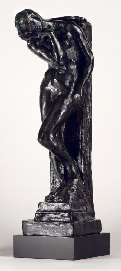 長い髪のイブ、187880（ブロンズ） 作： Auguste Rodin