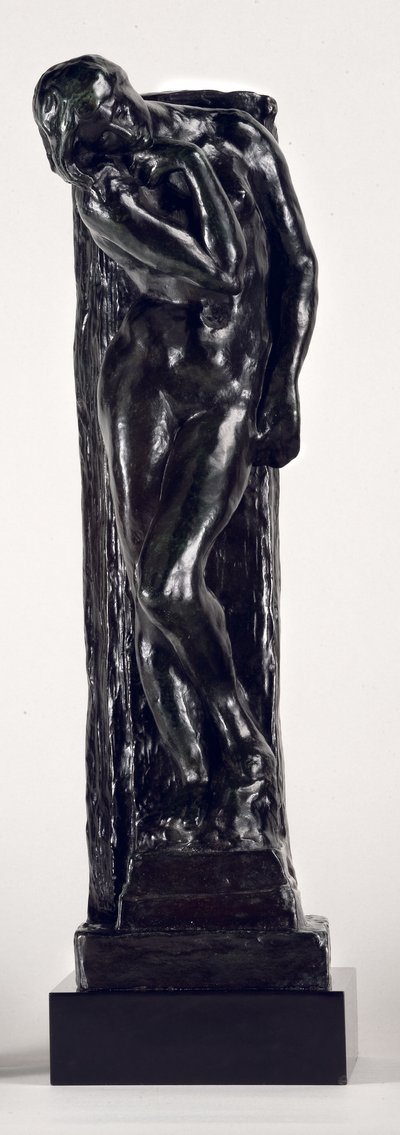 長い髪のイブ、187880（ブロンズ） 作： Auguste Rodin