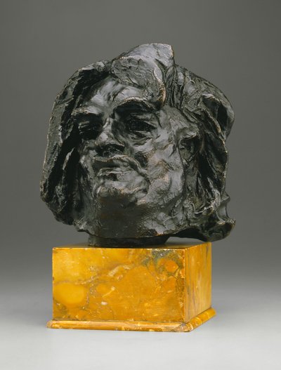 バルザックの頭 作： Auguste Rodin