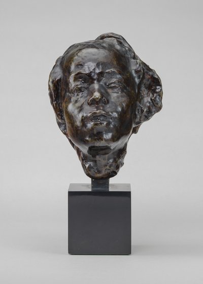花子太田久の頭、モデルc。 1908年、鋳造1965年。 作： Auguste Rodin
