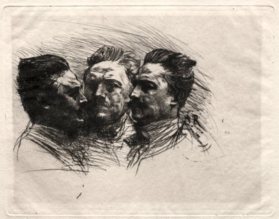 ヘンリー・ベック。 作： Auguste Rodin