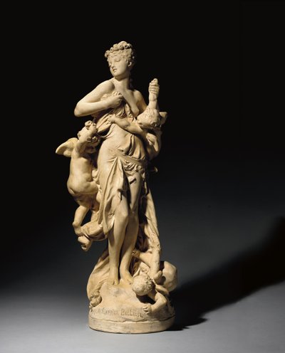 愛に苦しめられている無垢;イノセンスは愛によって苦しめられた、1871; 1900 作： Auguste Rodin