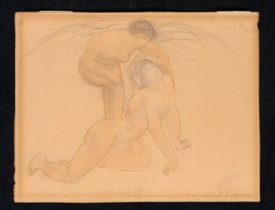 L "Amour etPsyché、c.1900 作： Auguste Rodin